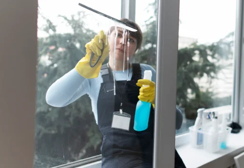 Nettoyage de vitres intérieures et extérieures à Pila-Canale